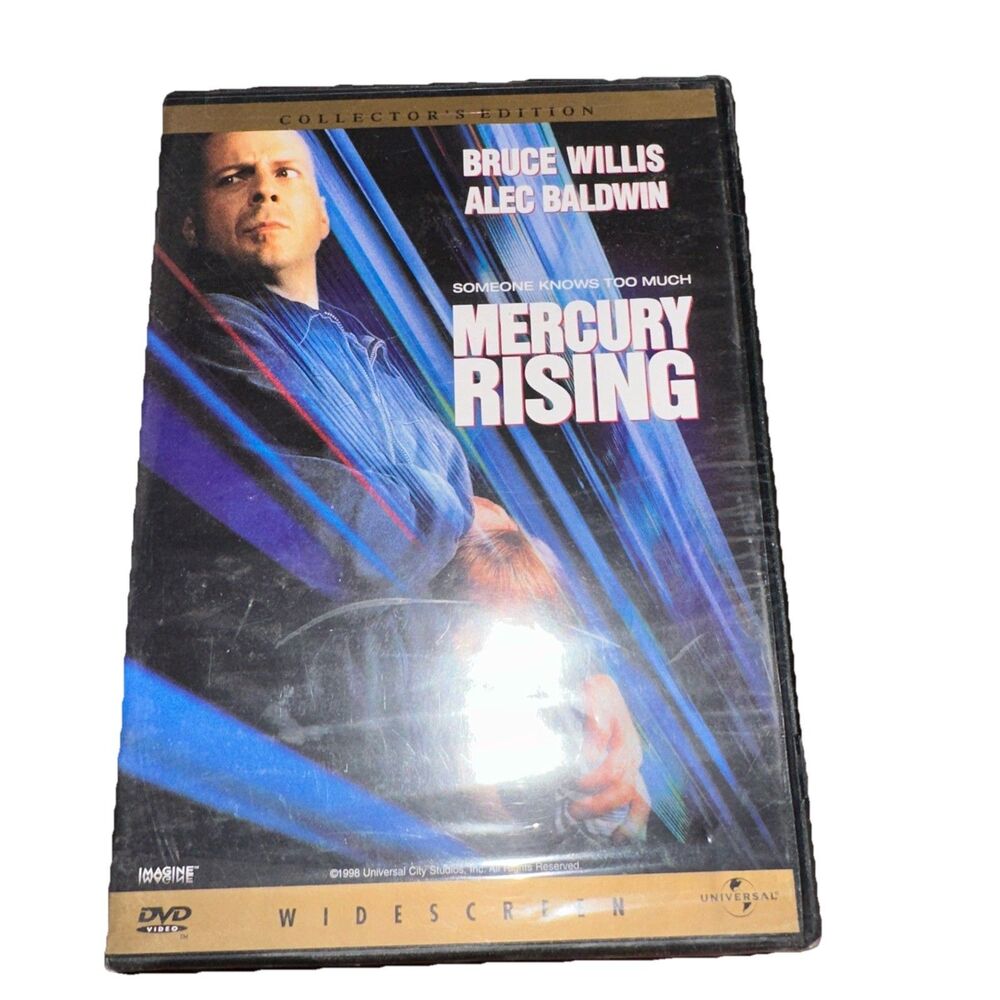 Brand New DVD Mercury Rising - Bruce Willis - Alec Baldwin